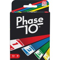 Mattel Games Phase 10 (German, English, French, Italian)