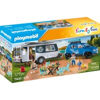 Playmobil 71423 Caravan with car (71423, Playmobil Family Fun)