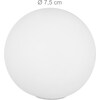 Relaxdays Luci a LED a forma sferica set da 3 (7,5 x 7,5 x 7,5 cm)