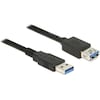 Delock USB 3.0 extension cable (5 m, USB 3.0)