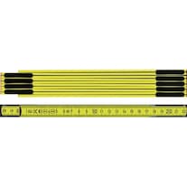 BMI folding ruler length 2 m mm/cm EG III wood yellow (cm, mm)