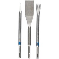 Bosch Professional Zubehör Set di scalpelli 3 pezzi, SDS-plus (250 mm)