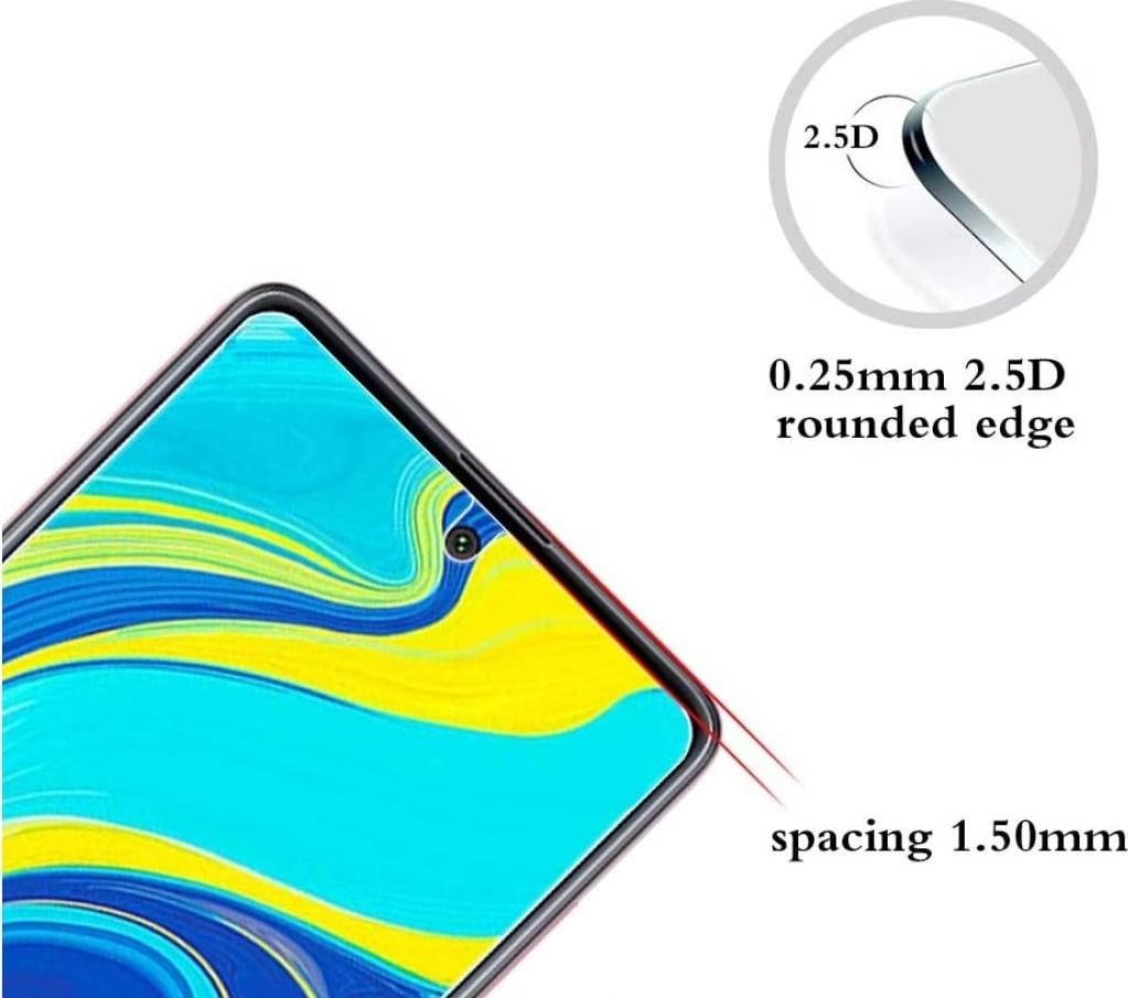 Acquista Vetro Temperato 9D Per Xiaomi Redmi 12C Pellicola Salvaschermo Trasparente Con Bordo Nero Per Xiaomi Redmi12C Pellicola Protettiva Ultra Sottile 9H In Italia A Partire Da 1.14 - Foto 4
