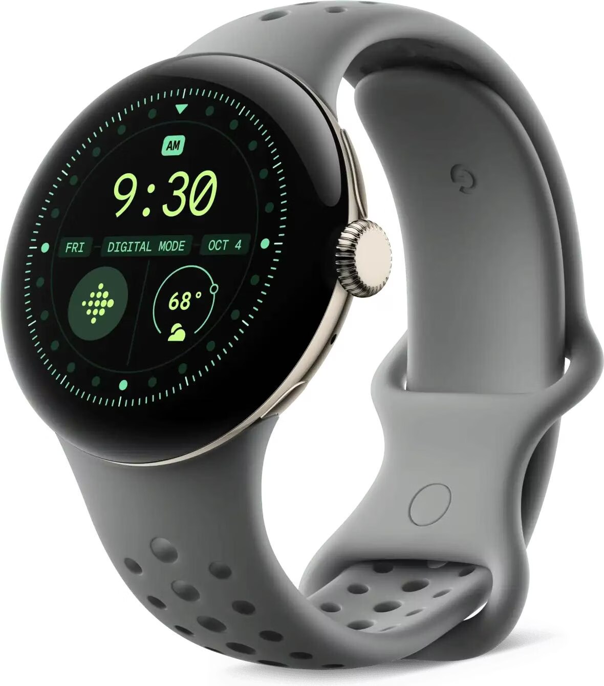 Cinturino In Pelle Per Google Pixel Watch / Pixel Watch 2 – Marrone, Con Sgancio Rapido, Uomo E Donna