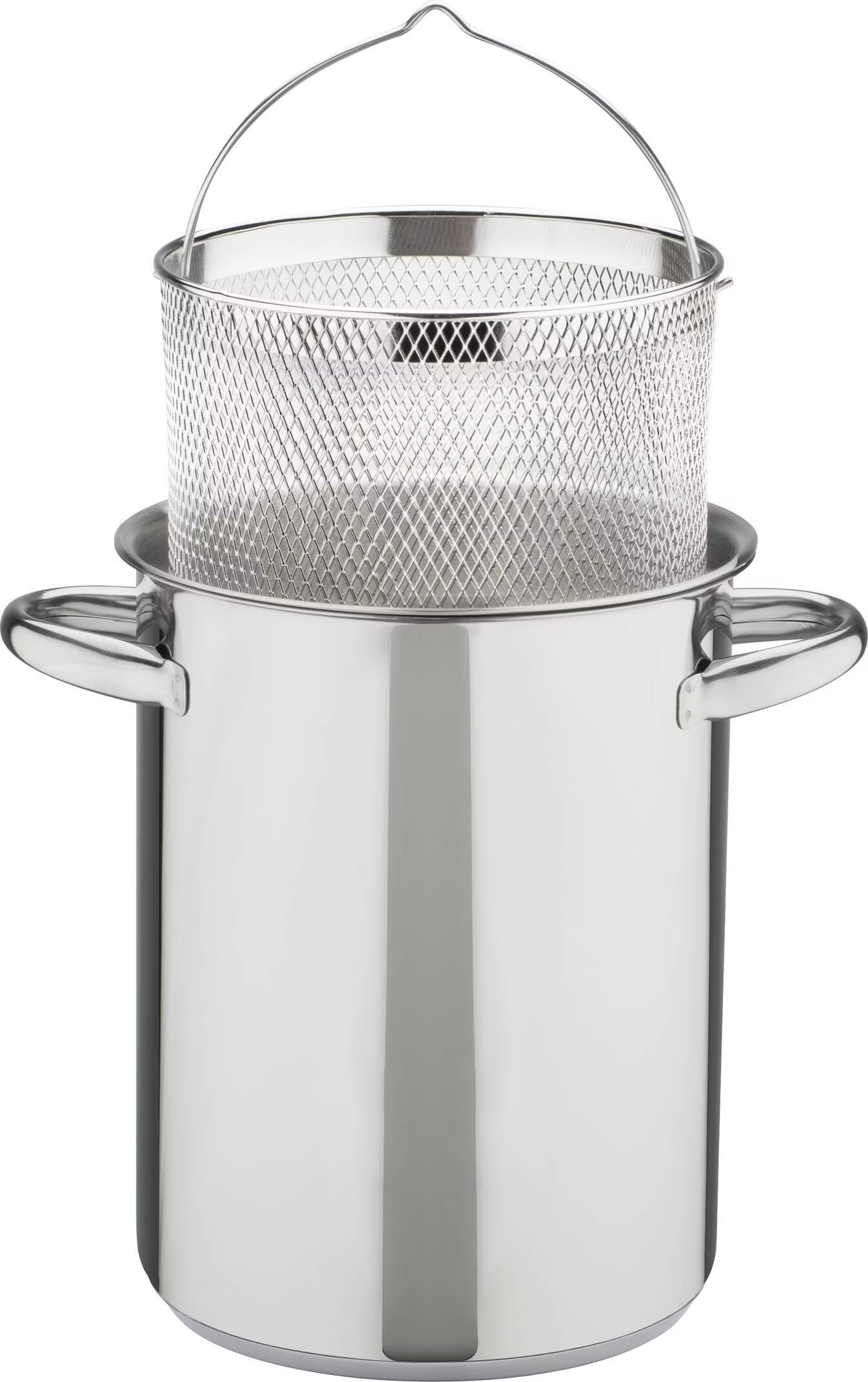 GSW 974 Casseruola In Acciaio Inox Le Chef 20 Cm – Pentola Tradizionale Con Fondo Thermo, Capacità 2.3L - 3