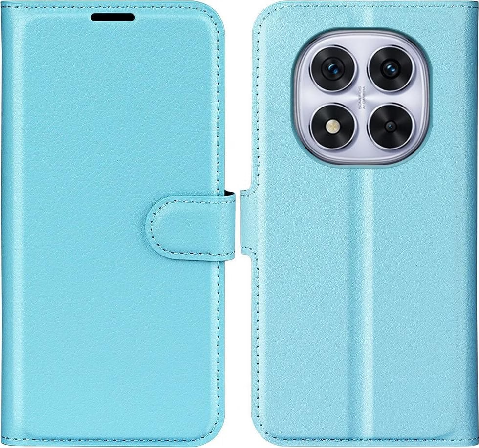 Fertuo Cover Portafoglio Per Ulefone Note 15 Con Mandala Blu - Pelle E Carta