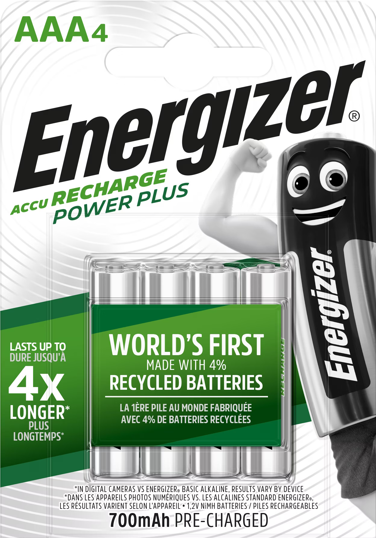Batteria Ricaricabile Energizer 9V Power Plus - Confezione Da 1 | Ricaricabile Centinaia Di Volte - Foto 3