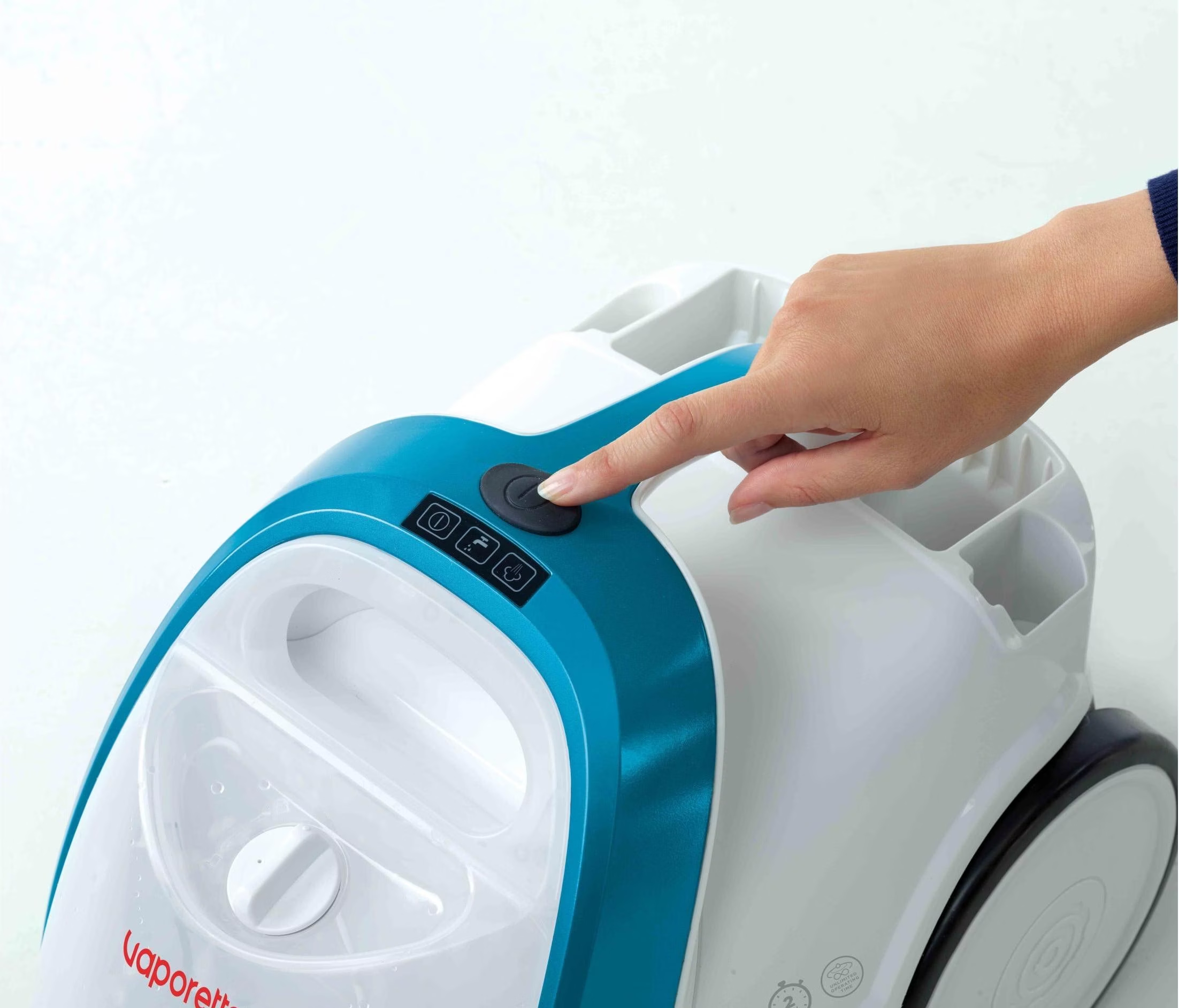 Serbatoio Deo Dispenser Polti Per Vaporetto Smart 100B - Ricambio Originale, Colore Blu Con Spazzola - Foto 7