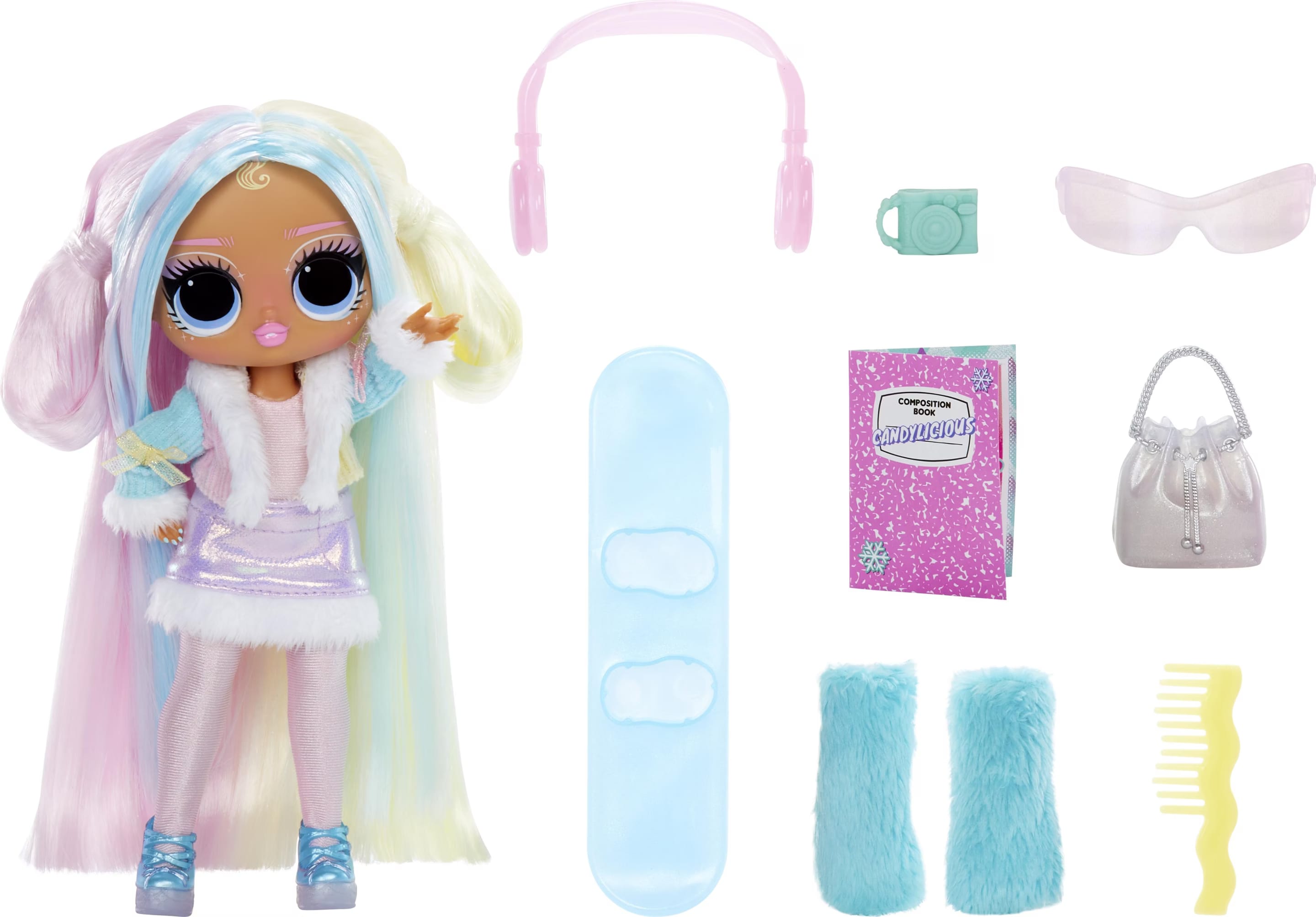Stivali Da Neve L.O.L. Surprise! Per Ragazze - Foderati Caldi, Impermeabili, Con Chiusura A Strappo E Suola Scolpita. Ufficiali MGA Entertainment.