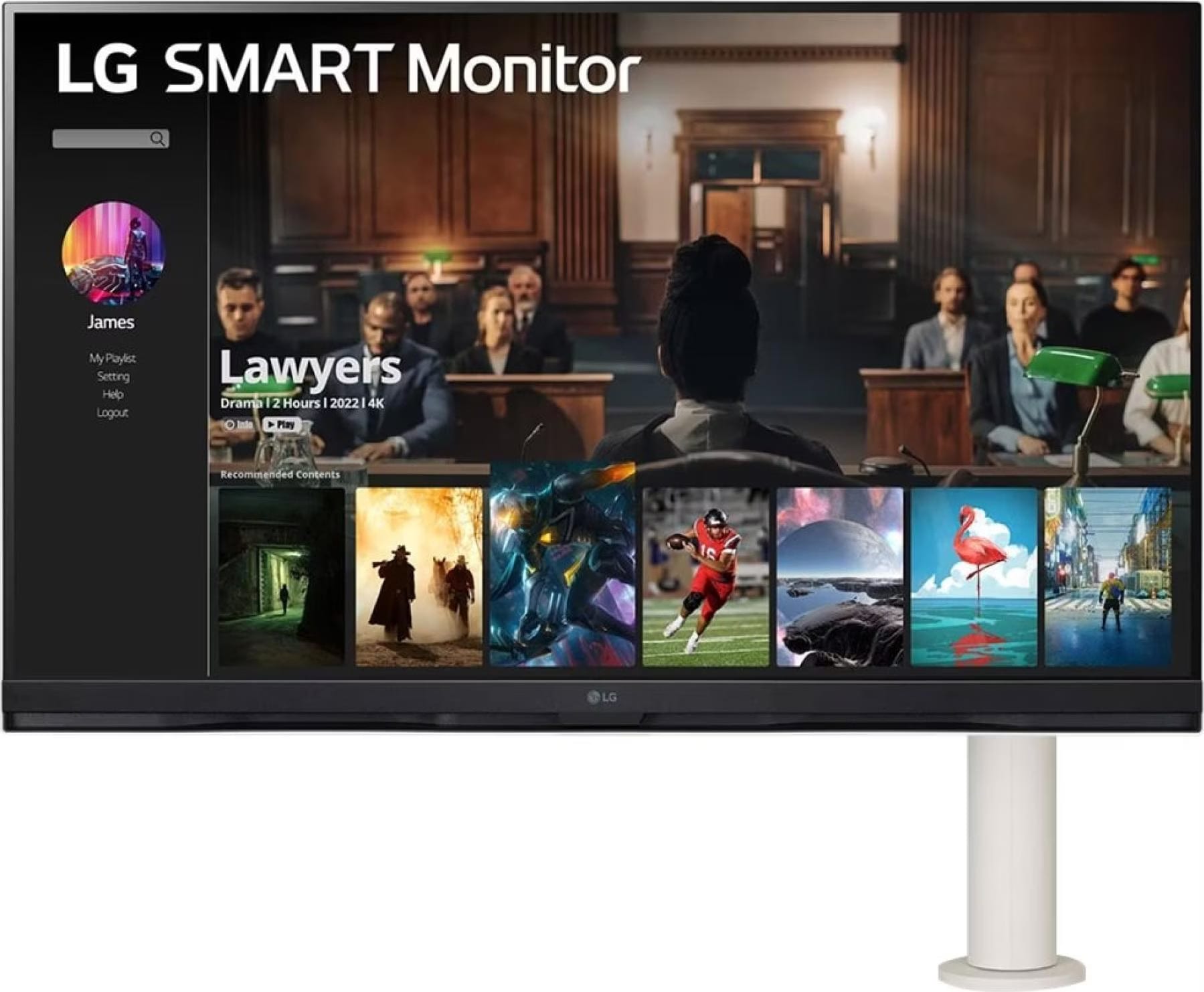 LG Monitor Smart 32SQ780S-W - acquista su Galaxus